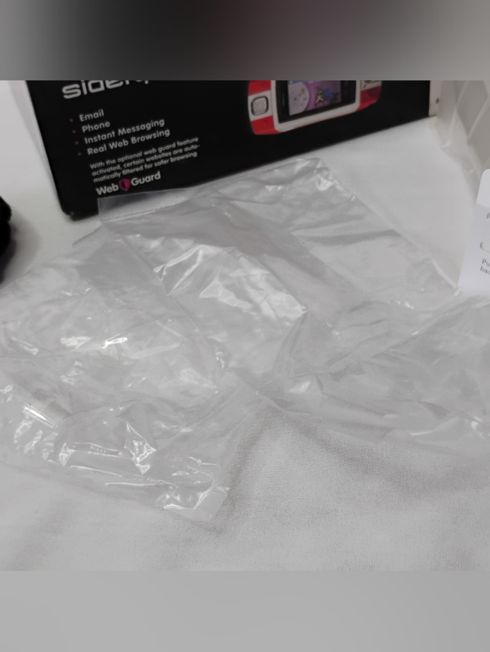 (NO PHONE) T-Mobile Sidekick iD PV150 Box Headphones Sim Card & Protective Case - Picture 15 of 16